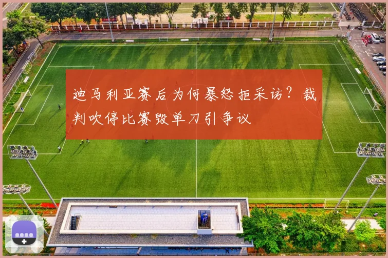 迪马利亚赛后为何暴怒拒采访？裁判吹停比赛毁单刀引争议